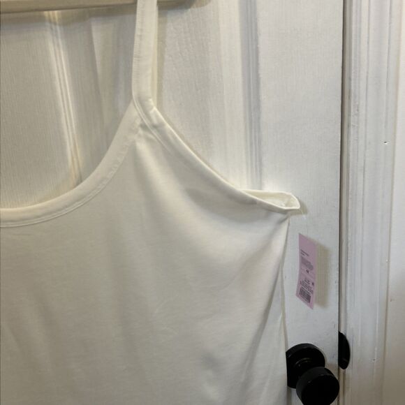 NWT Wild Fable Women’s White Sleeveless Basic Ribbed Tank Top Size 4X - Picture 6 of 16